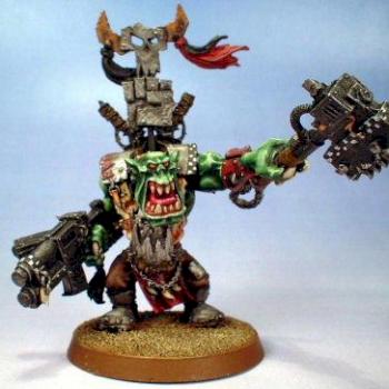 Ork Warboss by Wrencher