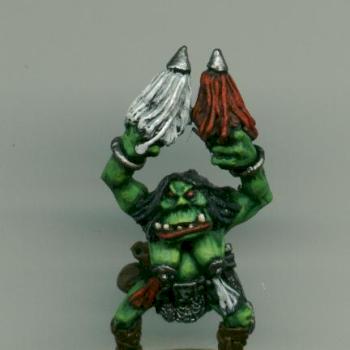 Orc Cheerleader by Pulsifer