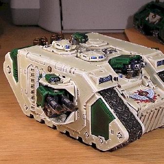 Dark Angels LandRaider by dezul