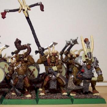 Beastmen Gors by shiftF7