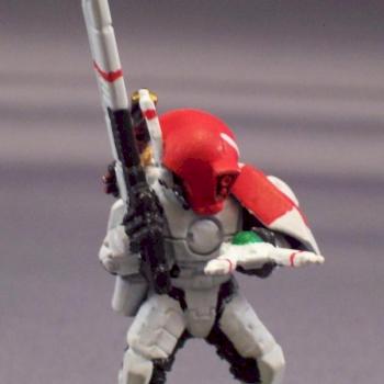 Tau Fire Warrior Shas'Ui by digital redneck