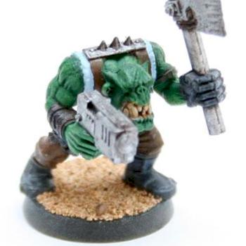 Ork (my first mini) by nik