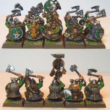 Dwarf warriors by Dartt