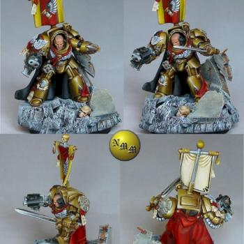 Blood Angel Terminator Captain / Commander by nels0nmac