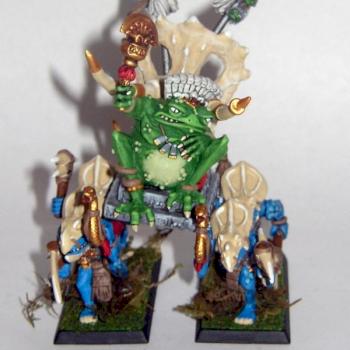 Games Workshop WHFB Lizardmen Slaan Mage by Middle Pillar Path