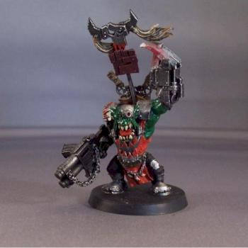 Ork Warboss by digital redneck