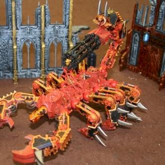 Brass Scorpion of Khorne by captaintycho