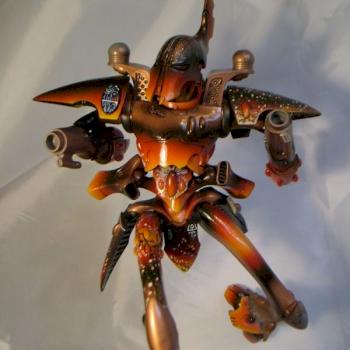 Eldar Titan-Work in Progress-''Fire God'' by Tinman397