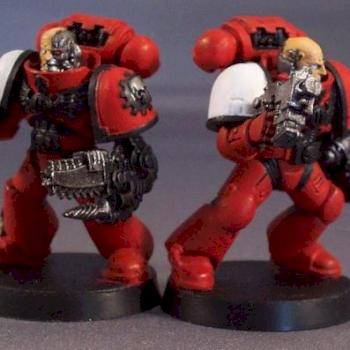 Space Marine Sergeants by digital redneck