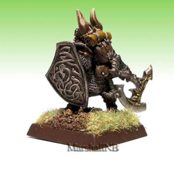 Dain Deepaxe - Dwarf warrior by MarshallNB