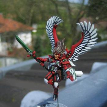 Eldar Autarch with Wings by Sachiel