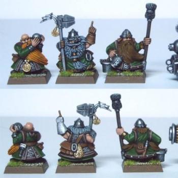 Dwarf cannon and crew by Dartt