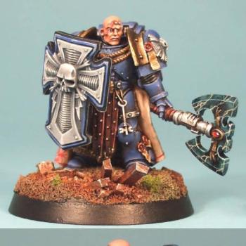 Ultramarine Captain by Mudski
