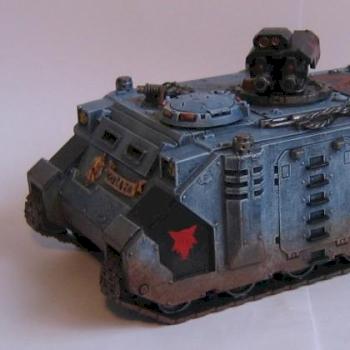 Space Wolf Razorback by BigWhiteBear