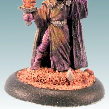 Ral Partha Wraith With Flaming Sword. by bwatford