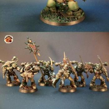 space marine army chaos nurgle by caiman