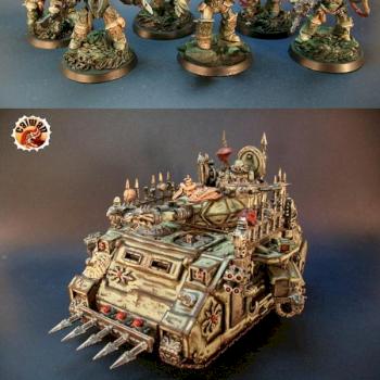 army space marine chaos nurgle by caiman