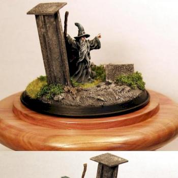 Galladon Wizard by Reaper, Showbase by Takai Mar