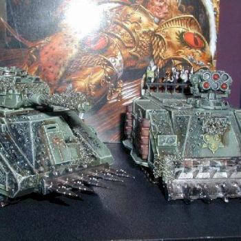 Death Guard Tanks by vokoun