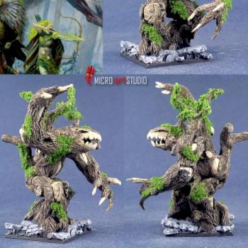 Sculpted Treeman by vandoc
