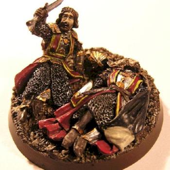 Isildur and Elendil by toobi