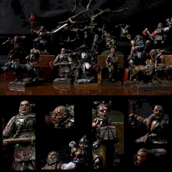 mordheim witch hunter warband by Mikl III