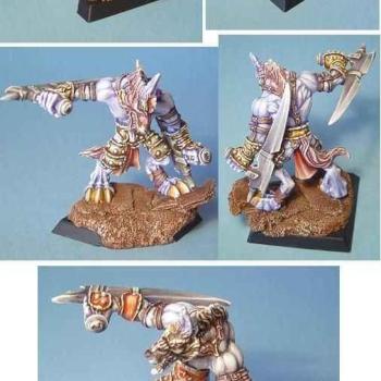 5 wolfen wariors by armees de gehenne