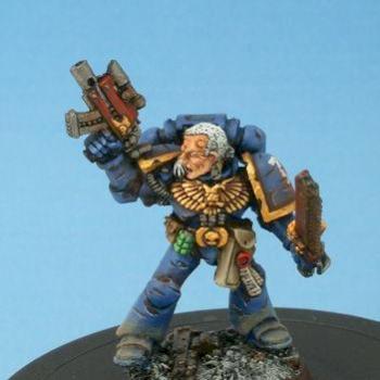 Ultramarines Veteran Sergeant by Jarrett