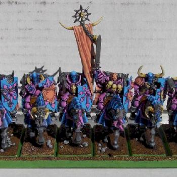 Slaanesh knights by Steve D