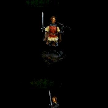 Dark sword - Warrior with crow by patttttry85