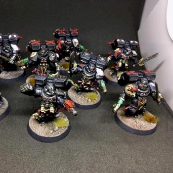 ASSAULT SQUAD DEATH COMPANY Blood Angels Warhammer 40k by juanlurockerman