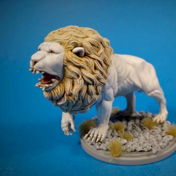 White Lion by LukaszCyranski