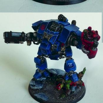 Primaris Space Marines Redemptor Dreadnought by DEMON FORCE MINIS