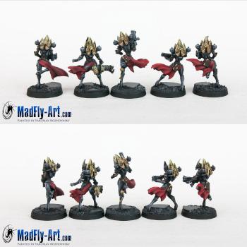 Exemplar Sisters Troops by MadFlyArtStudio