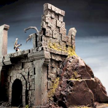 Ancient Fortress Ruins by 3T Art