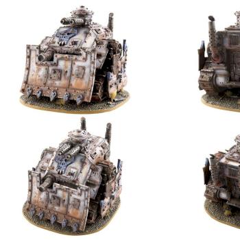 Ork battle wagon looted tank by David Brumby