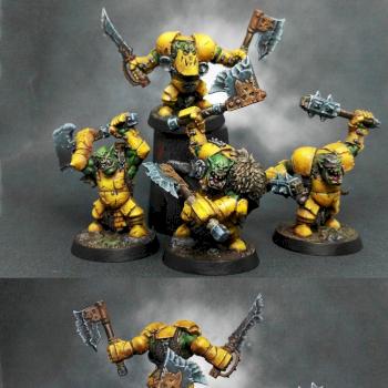 Ironskull boyz by IkabolMIniatures