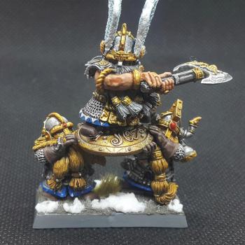 Dwarf Lord on shield by Kyrios