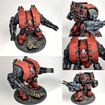 Blood Angels Leviathan Dreadnought by Clamps