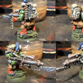 Ork With Eavy Shootah by ABrushWithDeath