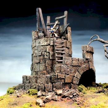 Ancient Crumbling Tower by 3T Art
