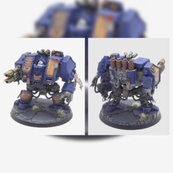 Ultramarines Venerable Dreadnought by edtomato2