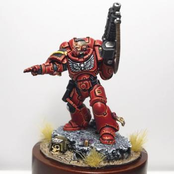 Blood Angels sergeant by bondth_artwork
