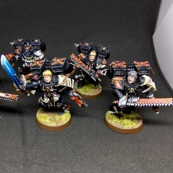 ASSAULT SQUAD DEATH COMPANY Blood Angels Warhammer 40k by juanlurockerman
