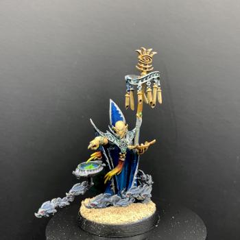Idoneth Deepkin isharann Soulscryer by PiratePaintingFXBG