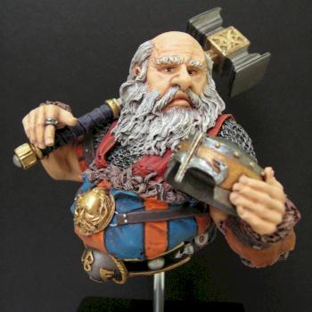 Dwarf bust by Hafes