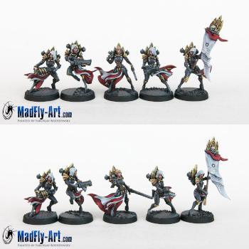 Exemplar Sisters Command Group by MadFlyArtStudio