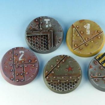 INDUSTRIAL 40 mm ROUND BASES by Art Factory