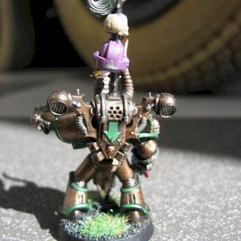 Chaos Space Marine Champion Back by schwobblwobbl