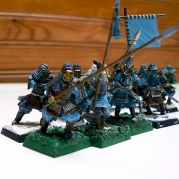 unité samurai avec lances by shima